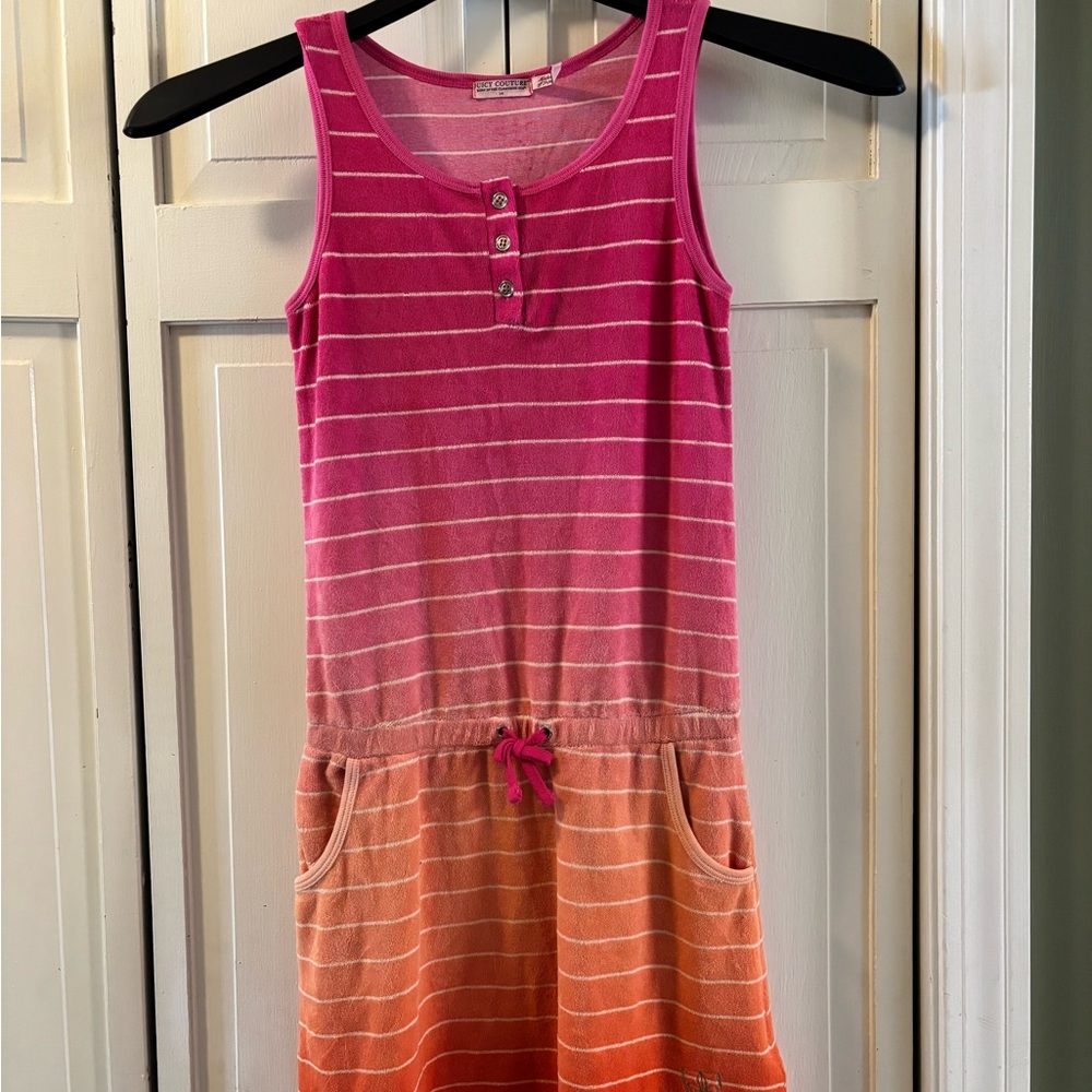 Juicy Couture Vibrant Pink and Orange Top